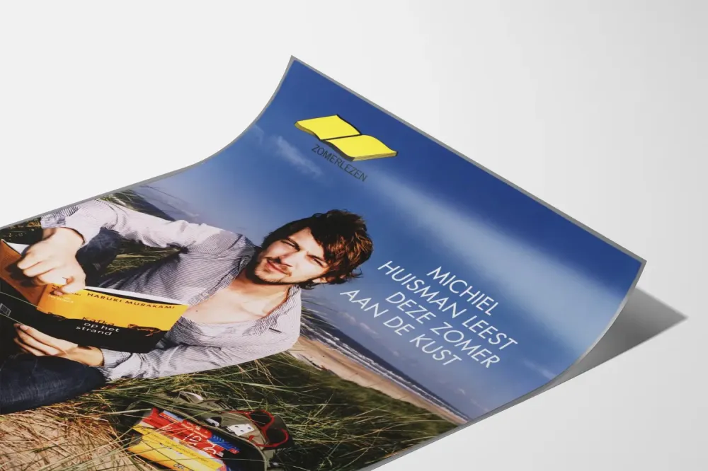 Plakat Michiel Huisman Letnia prelekcja nad morzem