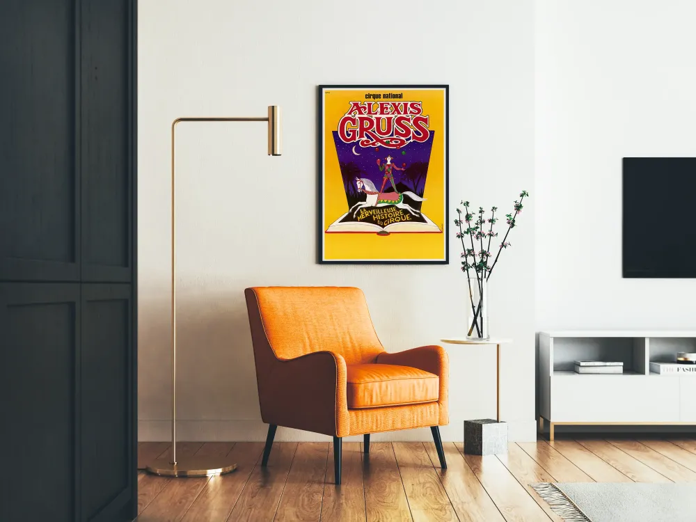 Plakat Narodowy Cyrk Alexis Gruss Cudowna historia cyrku