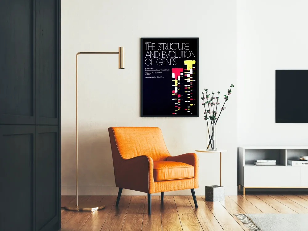 Plakat naukowy Struktura i ewolucja genów