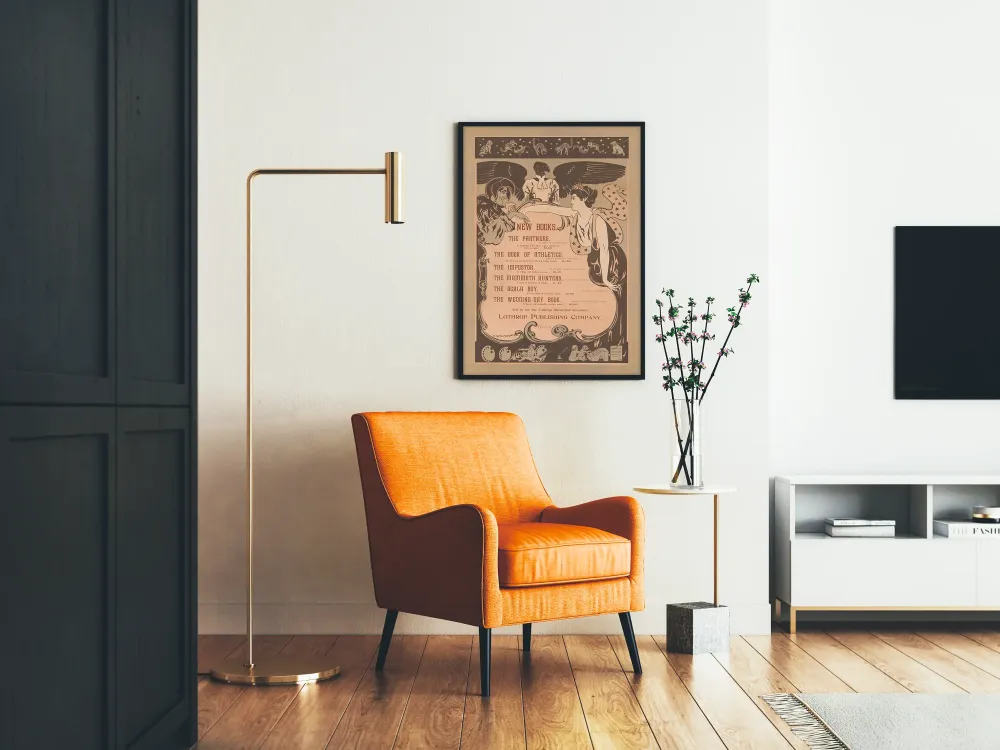 Plakat z nowej kolekcji książek Vintage Lothrop Publishing