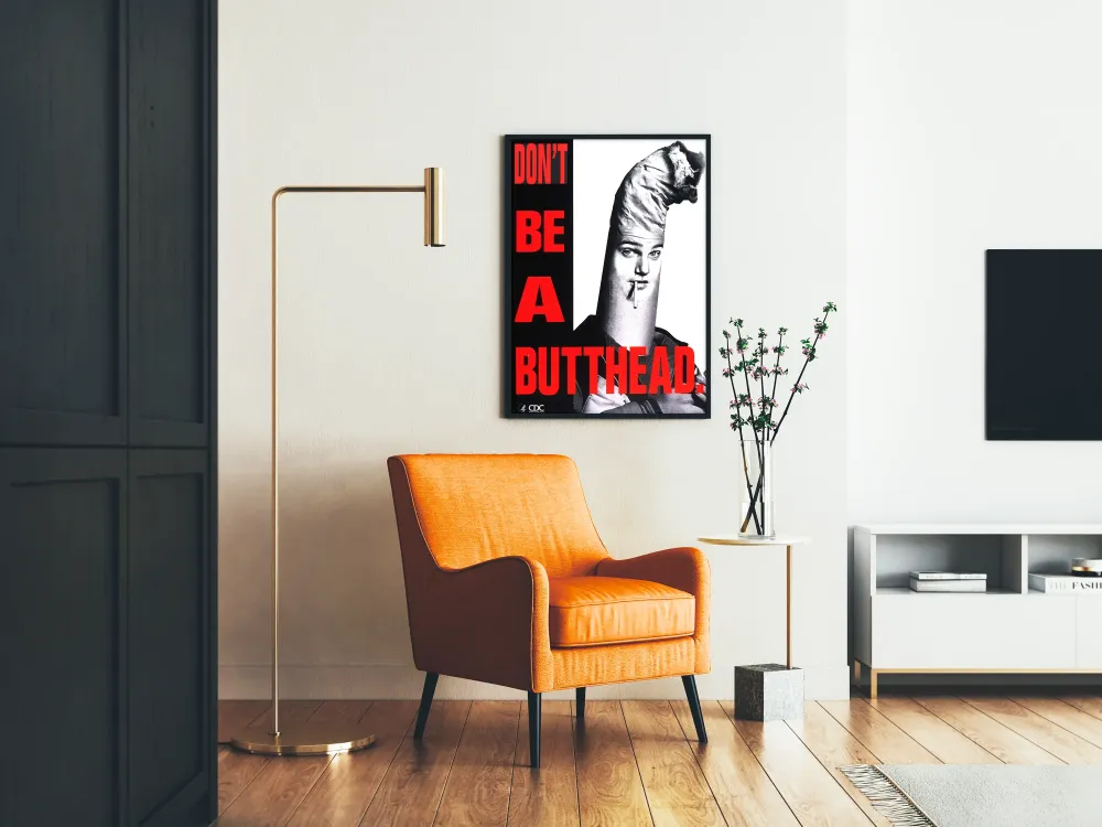 Plakat Powrót do Przyszłości - Nie Bądź Głupek