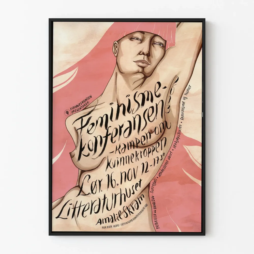 Plakat Projekt Konferencja Feminizm i Ciało Kobiety