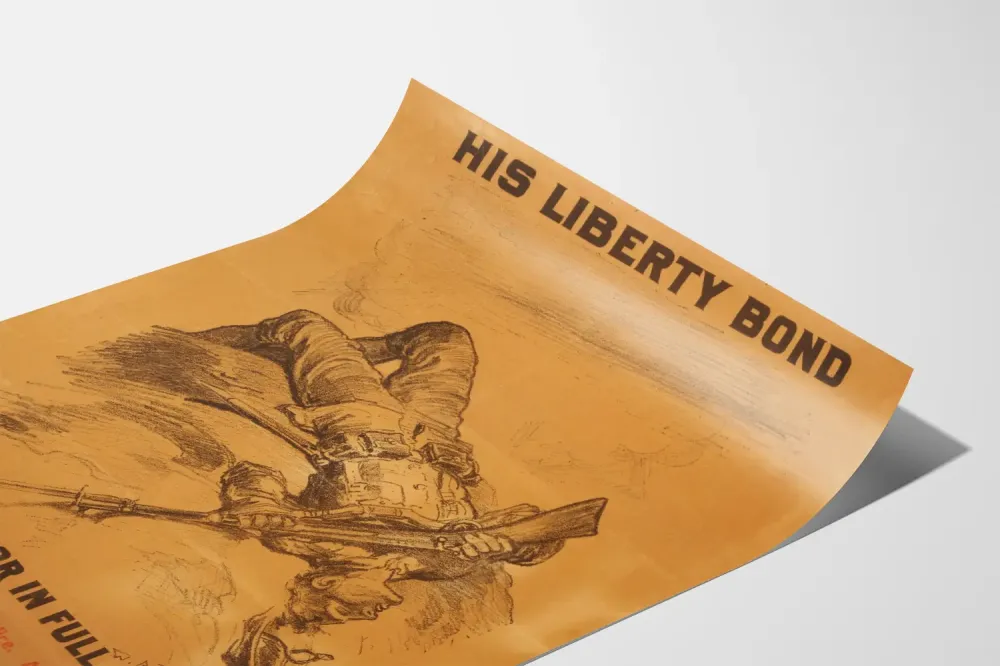 Plakat propagandowy patriotyczny Liberty Bond