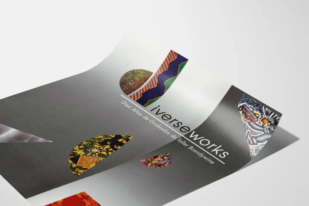 Plakat Różnorodne dzieł - 10 lat rytów Atelier Brandywine