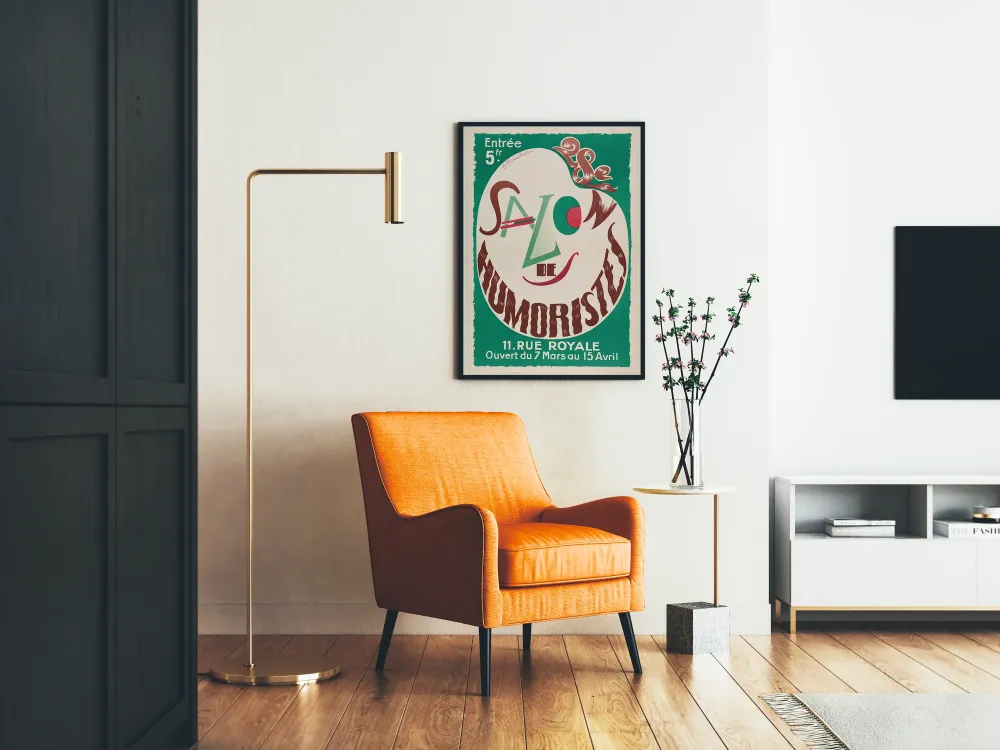 Plakat Salon Komików Wstęp 5 Franków