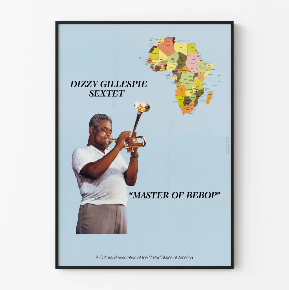 Plakat Sekstet Dizzy Gillespie Mistrz Bebopu do dekoracji ściennej