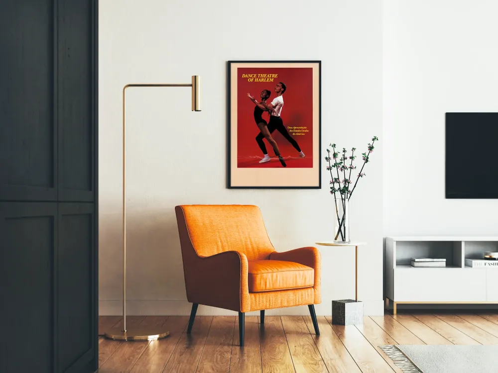 Plakat Tańca i Teatru Harlem - Plakat Dekoracji Ściennej