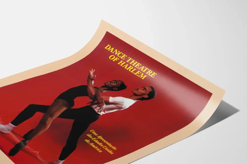 Plakat Tańca i Teatru Harlem - Plakat Dekoracji Ściennej