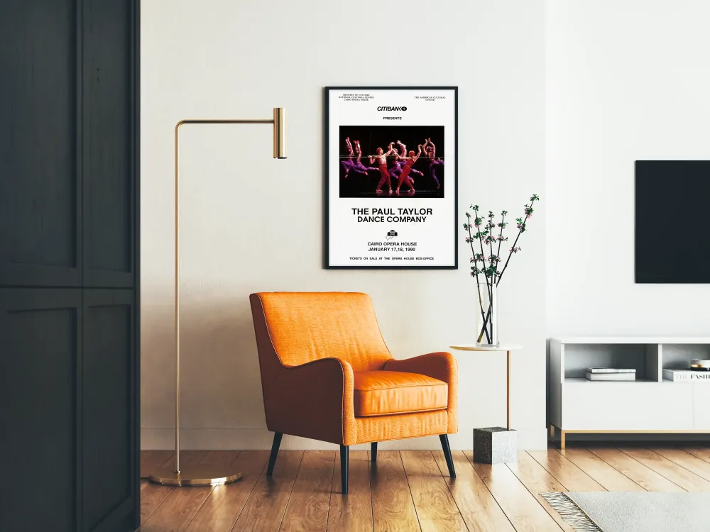 Plakat Tańce Paul Taylor Dance Company w Kairskim Teatrze Operowym