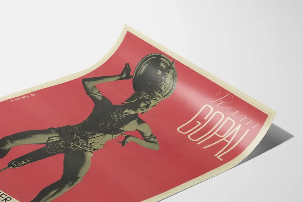 Plakat Tancerz Świątynny Hinduski Ram Gopal