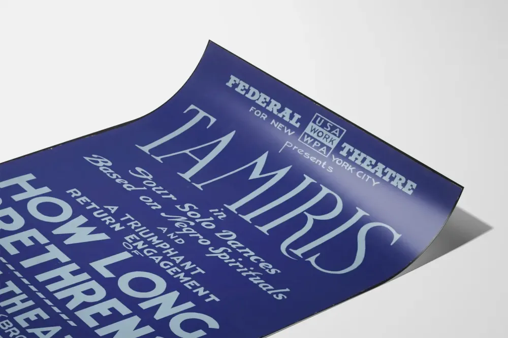 Plakat Teatr Federal - How Long Brethren, 49. Teatr St.