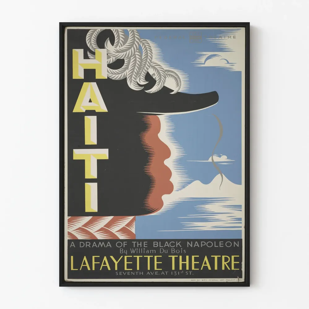 Plakat Teatr Haiti - Dramat Williama Du Bois