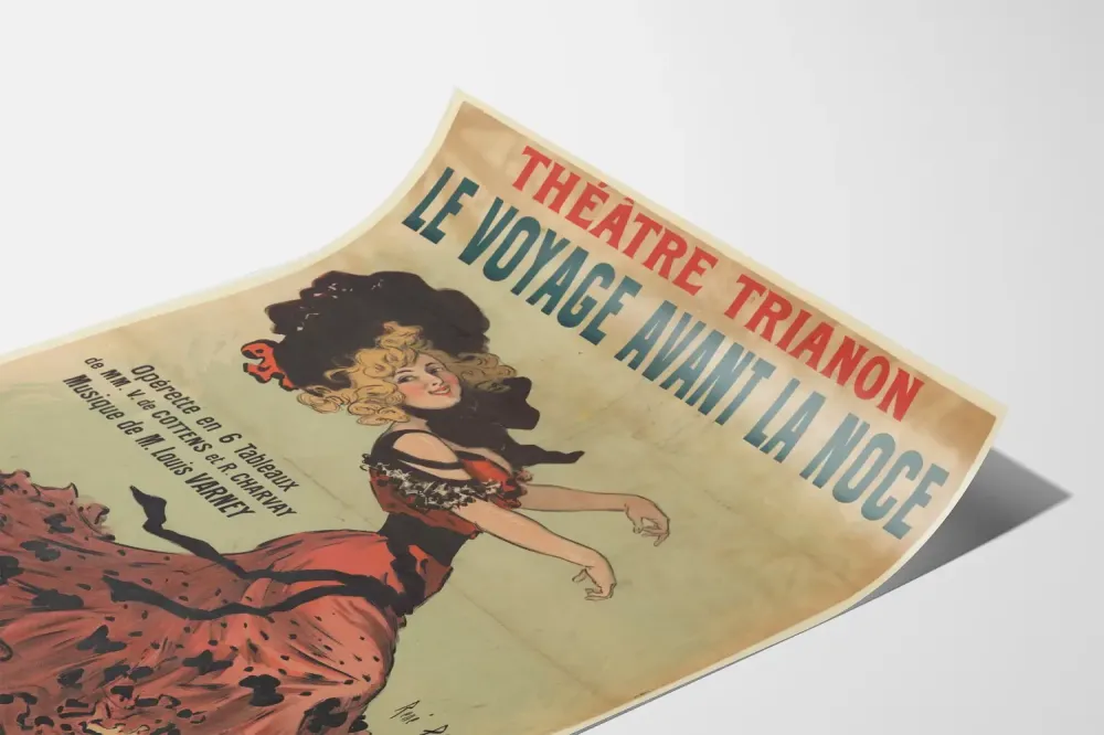Plakat Teatr Trianon Podróż przed ślubem