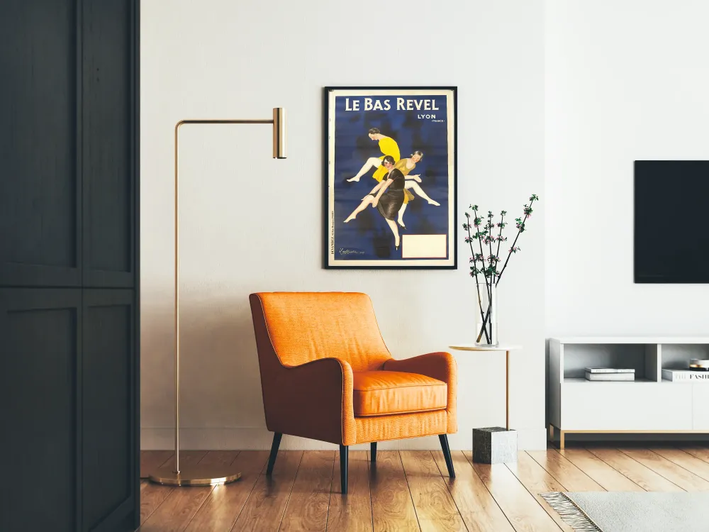 Plakat vintage Le Bas Revel Lyon 1929