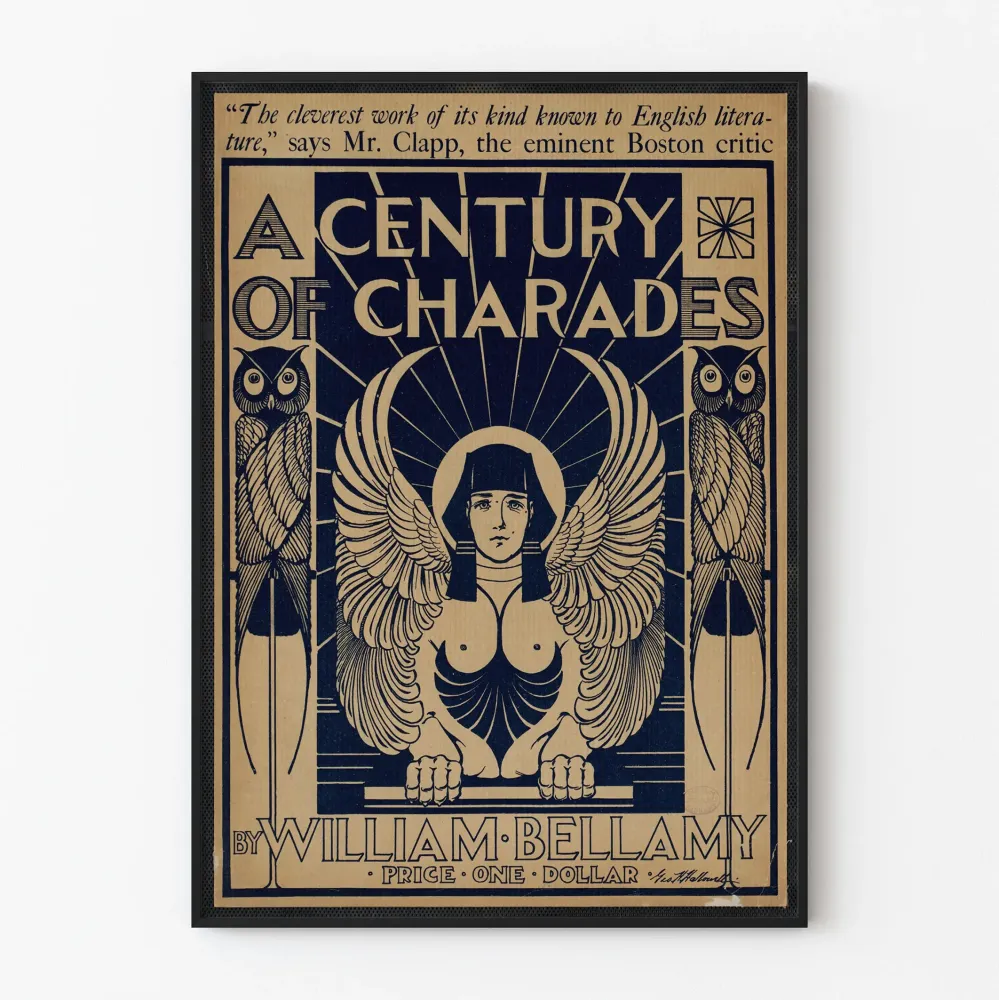 Plakat Vintage Century Charades Williama Bellamy'ego