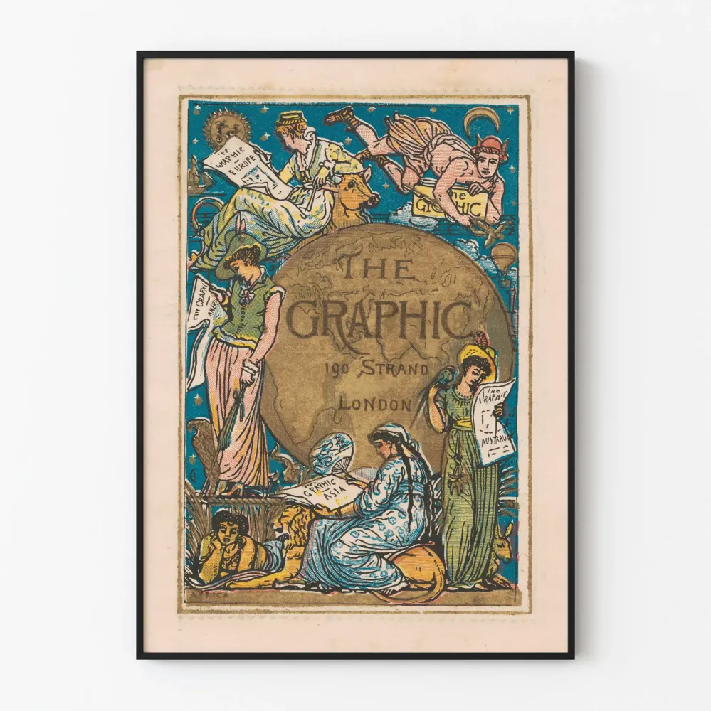 Plakat Vintage Graphic London 190 Strand