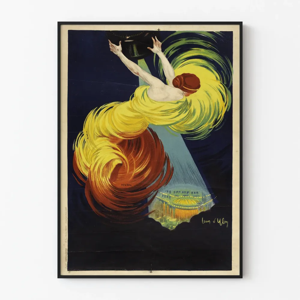 Plakat vintage kina Madeleine Paris 1920