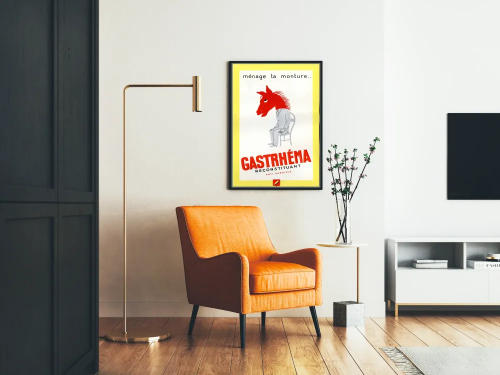 Plakat vintage medyczny Gastrhéma uzupełniający przeciwanemiczny