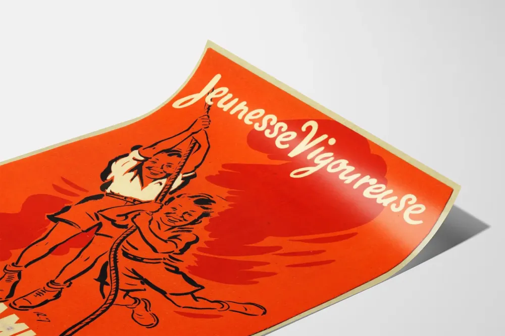 Plakat Vintage Młodzieńcza Sił Ultrawitamina 4