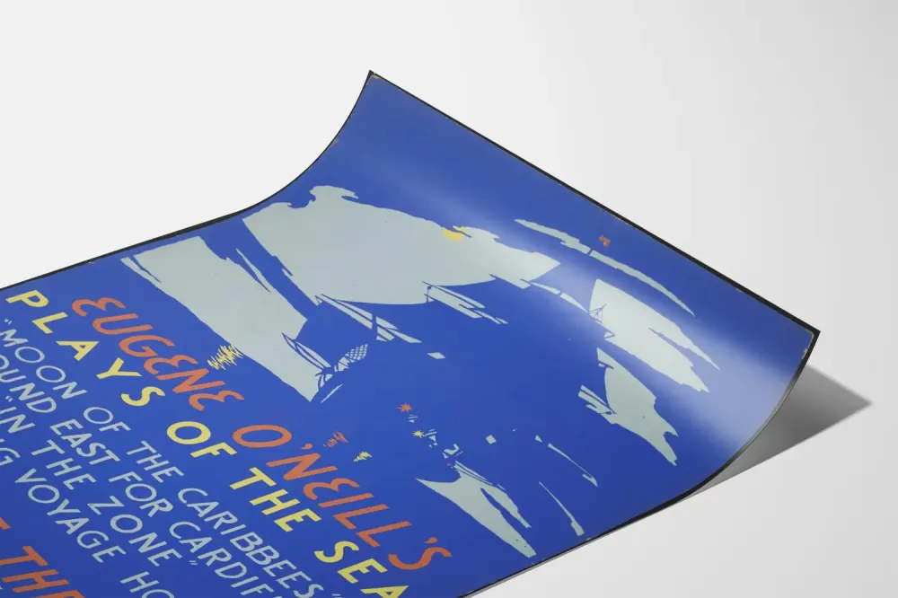 Plakat vintage Plays Sea - Théâtre Lafayette