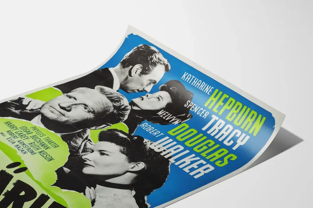 Plakat vintage Preria klasyczny film Hollywood