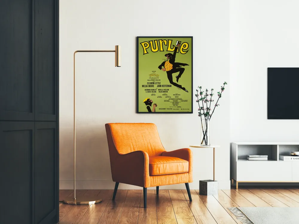 Plakat vintage Purlie musical Broadway