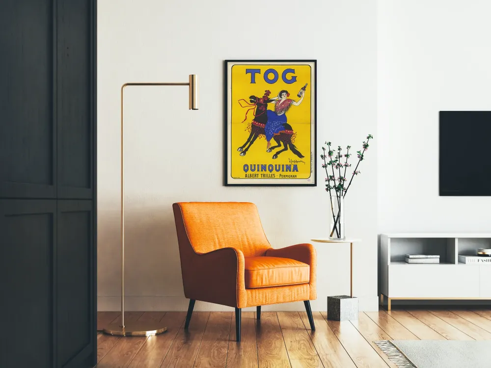 Plakat Vintage TOG Quinquina od Alberta Trillesa