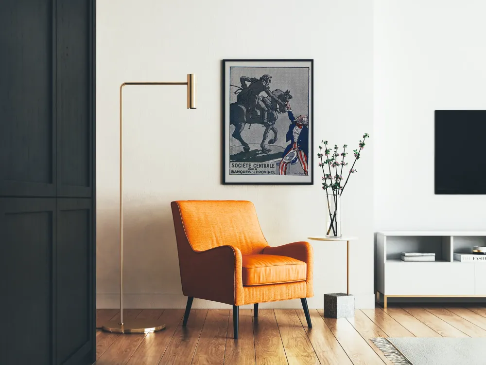 Plakat Vintage Towarzystwo Centralne Banków Prowincji