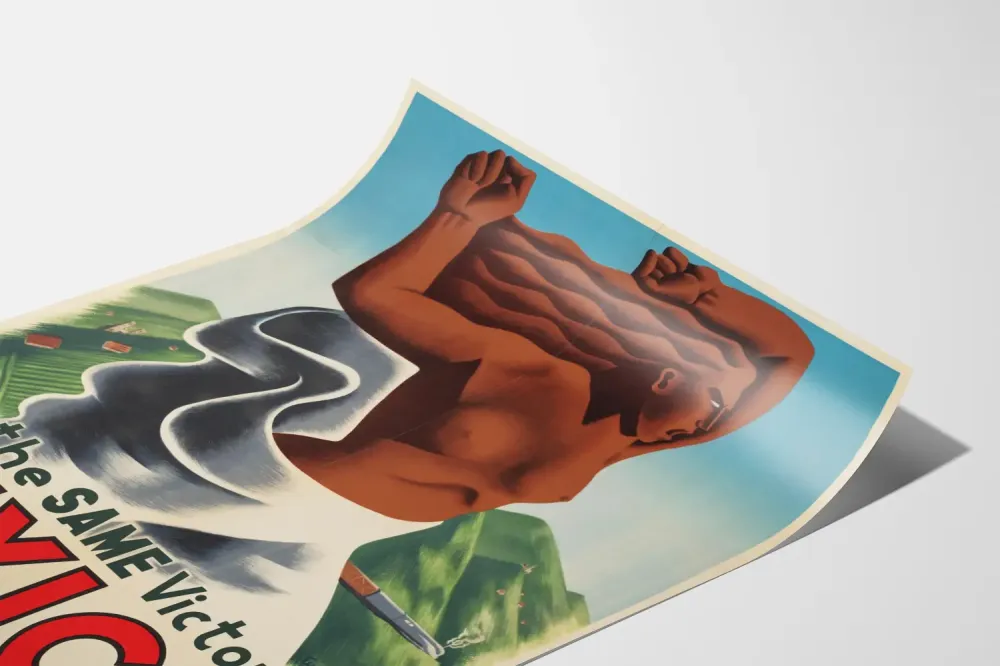 Plakat vintage turystyka Meksyk Na tę samą zwycięstwo
