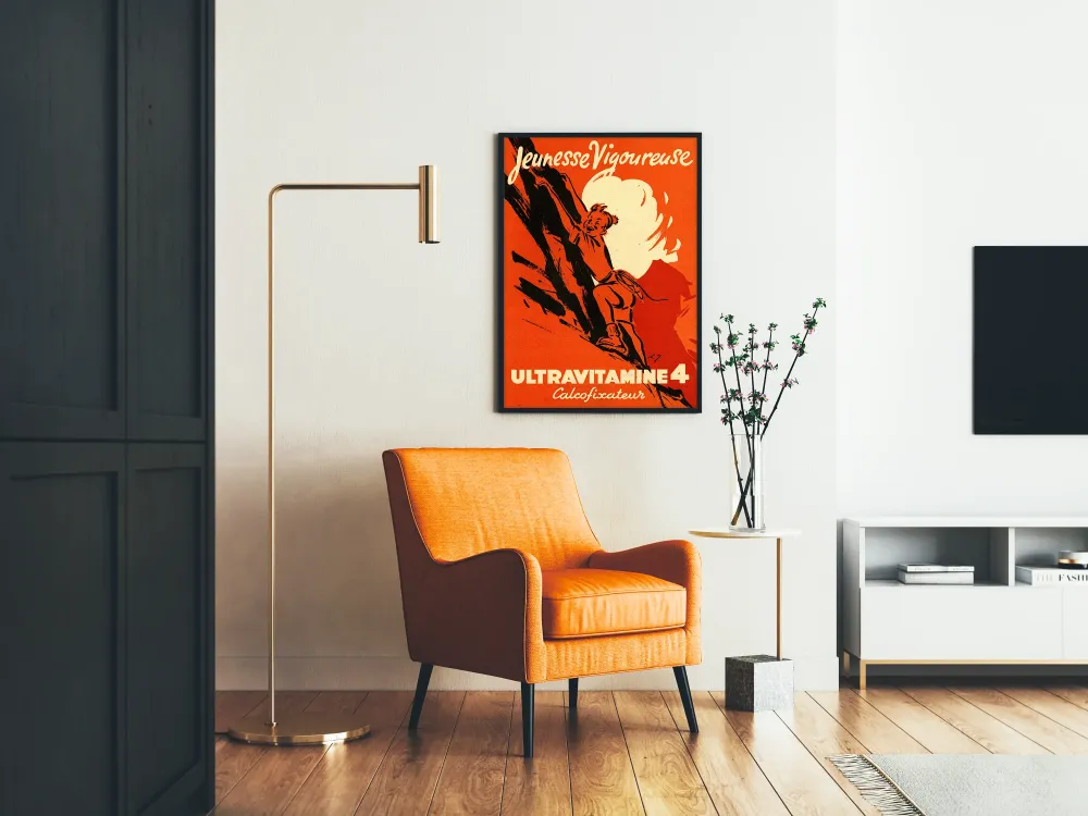 Plakat Vintage Ultravitatmine 4 Młodość Pełna Sił