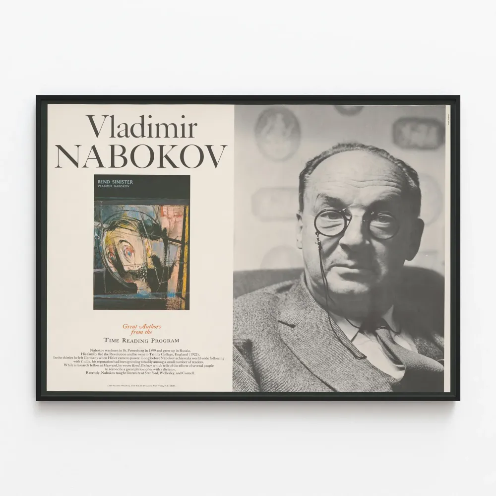 Plakat Władimir Nabokow - Portret i biografia literacka