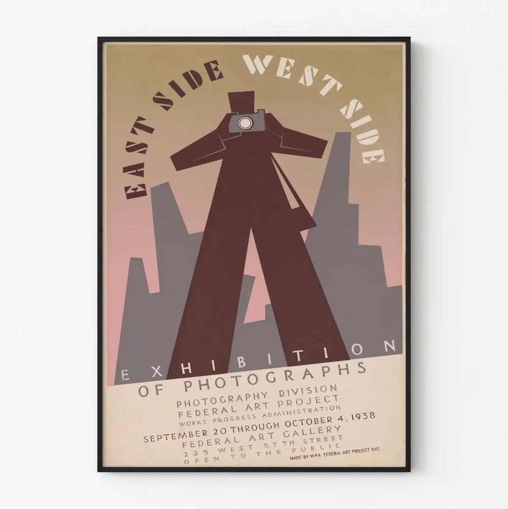 Plakat Wystawa Fotografii East Side West Side