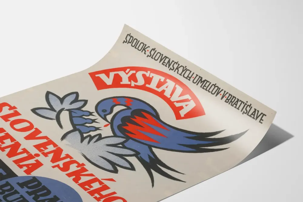 Plakat Wystawa Słowackiej Sztuki 1931