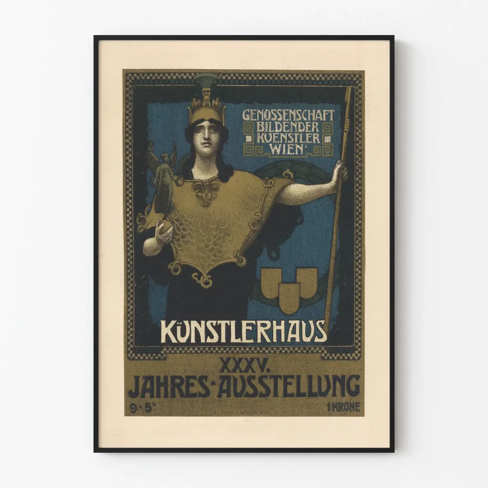 Plakat wystawy artystycznej Wiener Künstlerhaus 1902