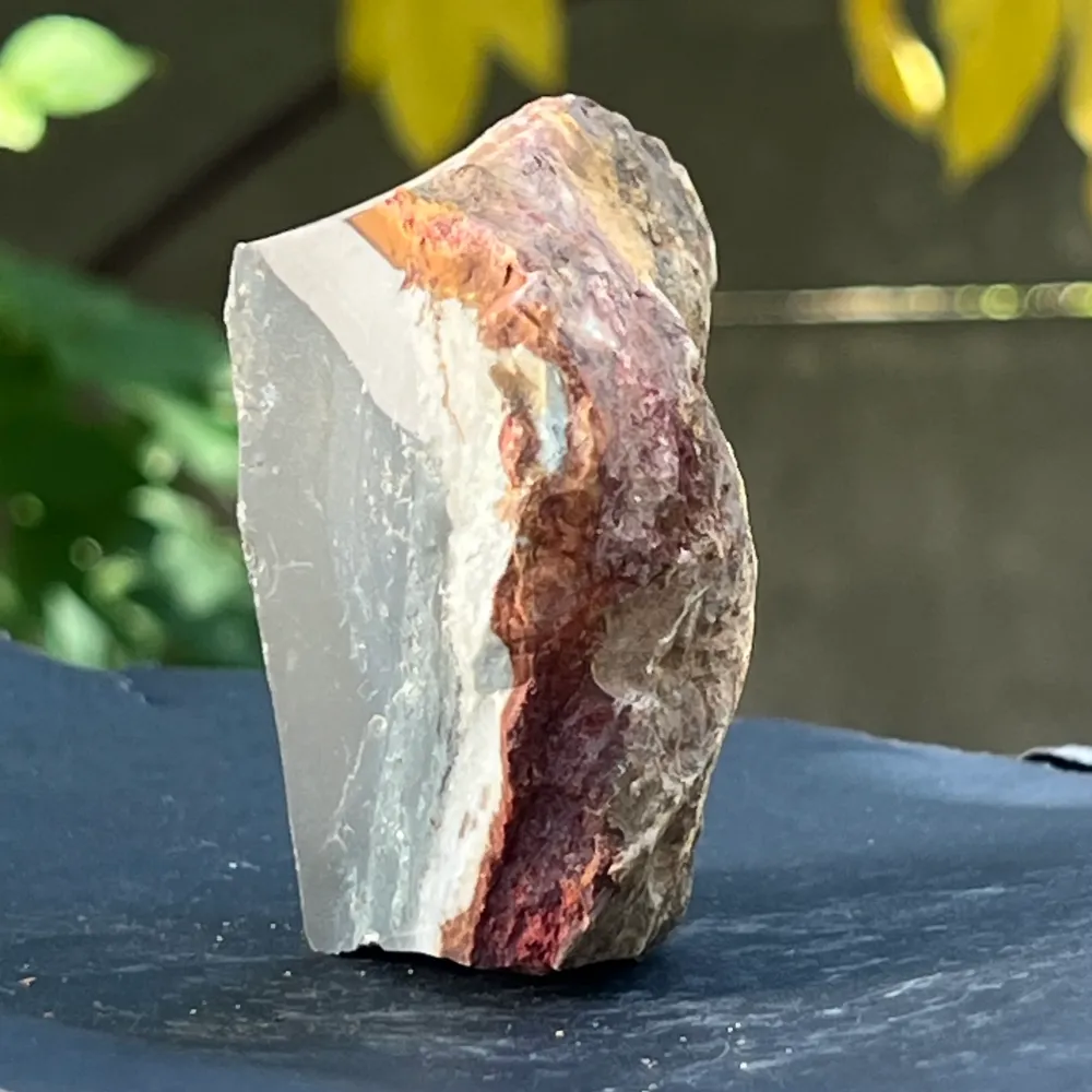 Polichromowany Jaspis Surowy Kamień Model 4