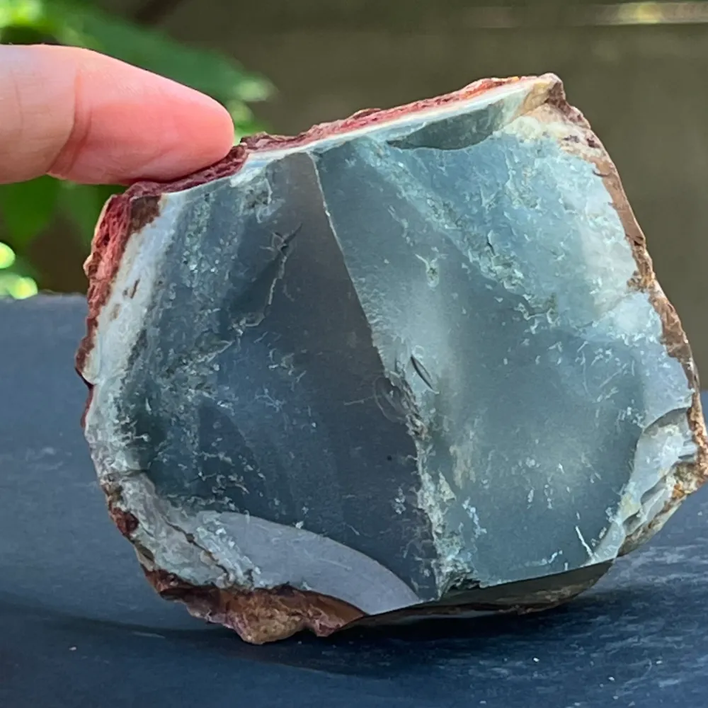 Polichromowany Jaspis Surowy Kamień Model 4