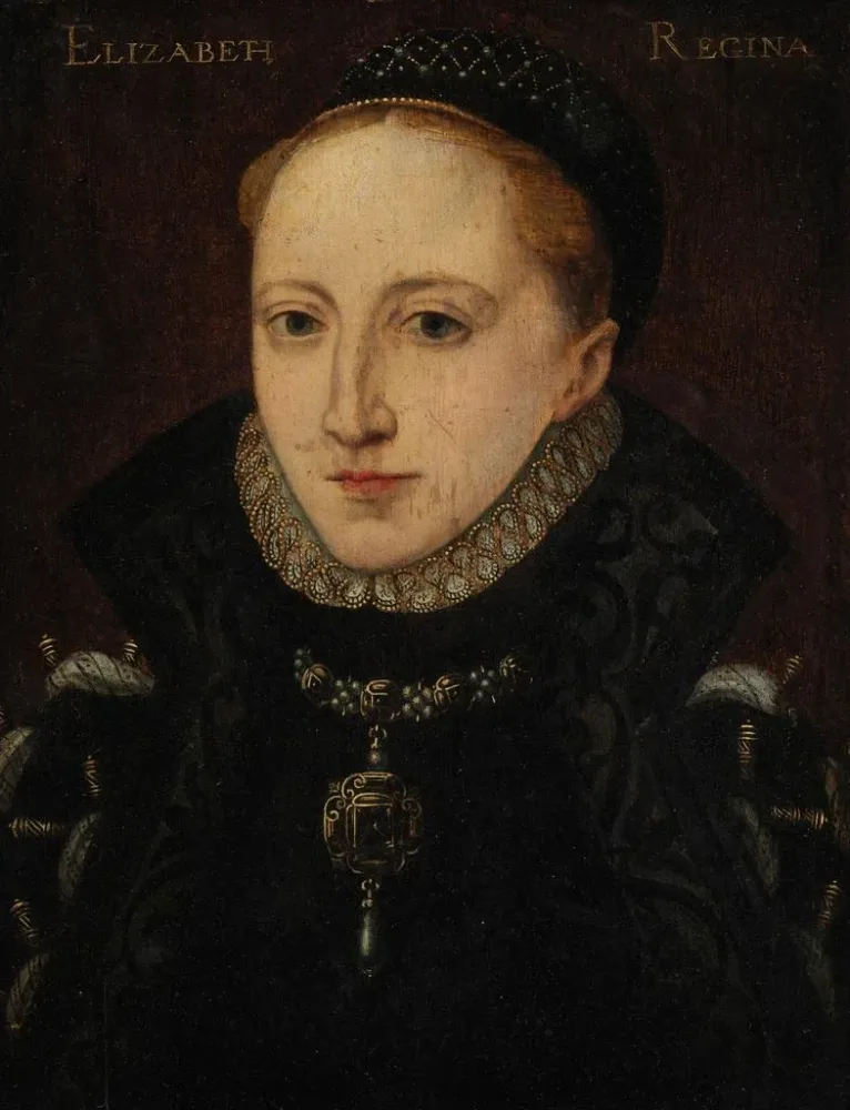 Portret Elżbiety I, królowej Anglii 1503-1603 - Nieznany | Druk artystyczny