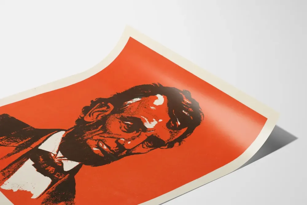 Poster dekoracyjny Lincoln - Cytat "Wszyscy ludzie są stworzeni równi"