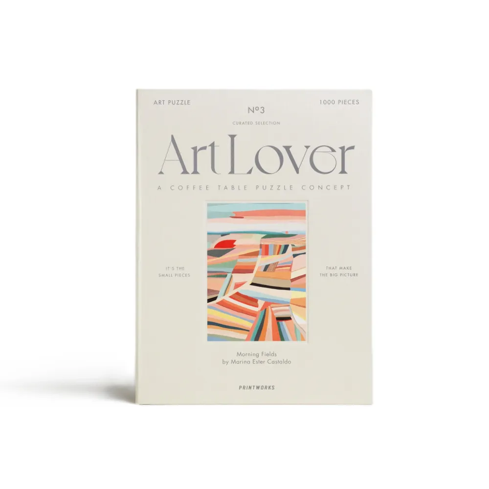 Puzzle MORNING FIELDS beżowy