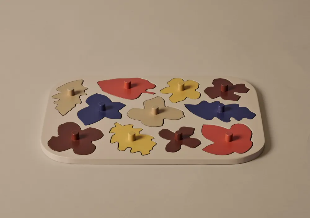 Puzzle POESIE beżowy