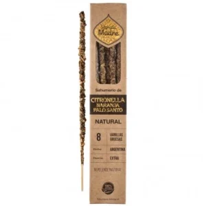 Ręcznie robione patyki zapachowe CITRONELLA 23 cm - Sagrada Madre