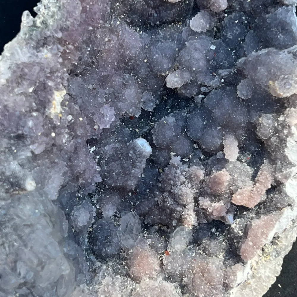 Różowy Amethyst Cluster Brazylia 20 cm