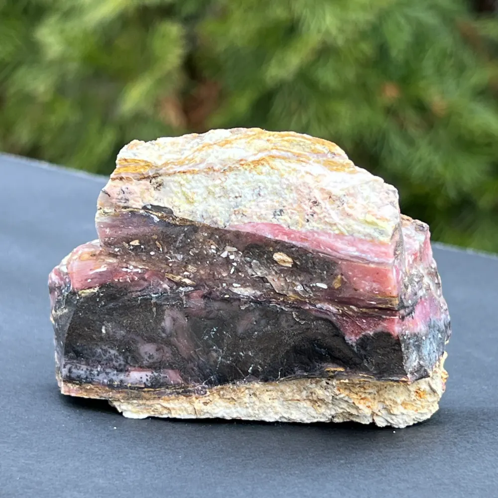 Różowy Opal Szorstki Kamień (z Peru) Model 24