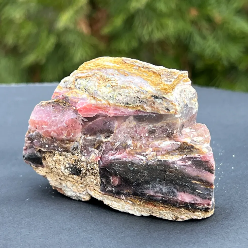 Różowy Opal Szorstki Kamień (z Peru) Model 24