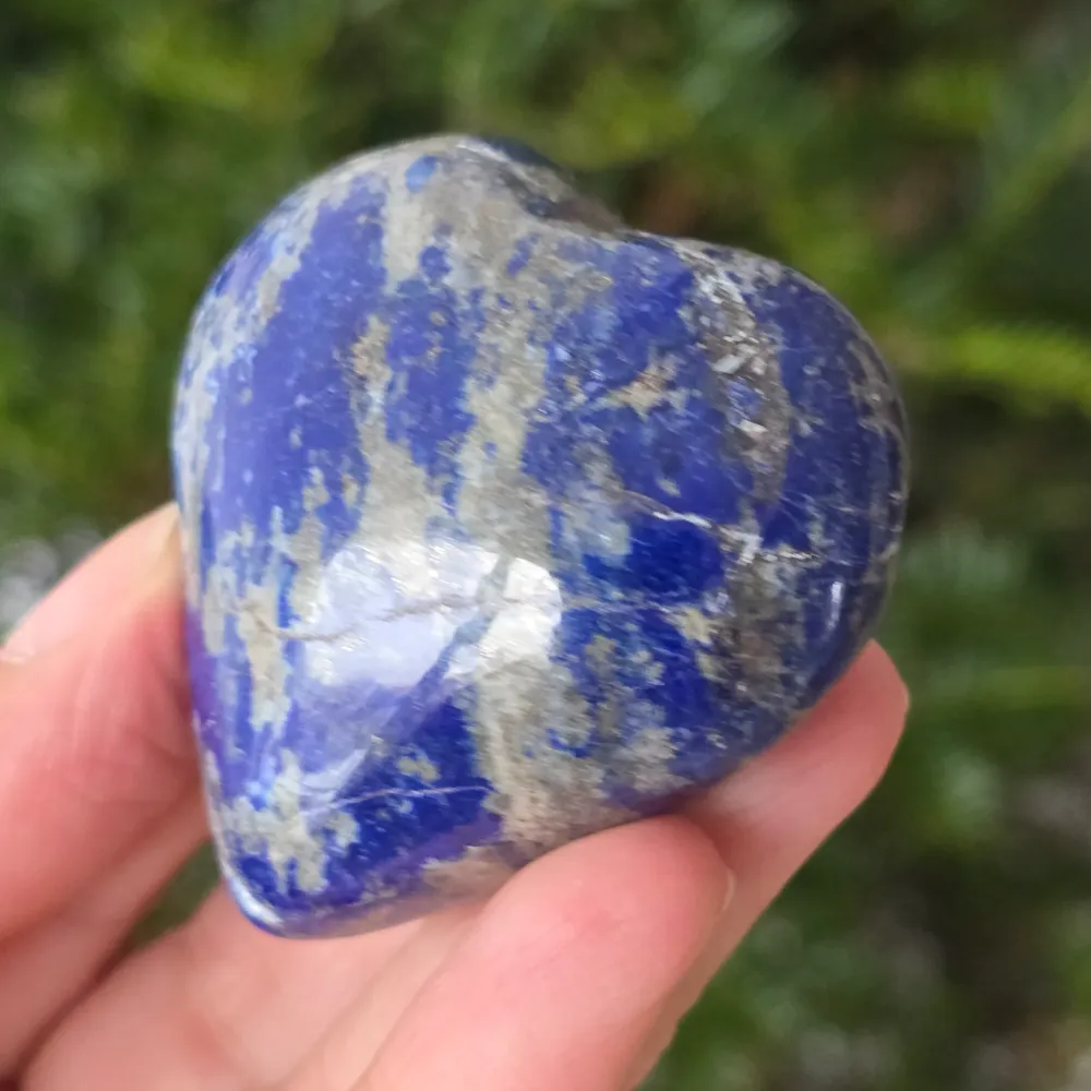 Serce z lapisu lazuli | Model 6