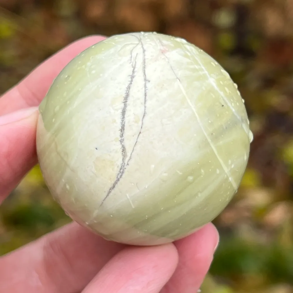 Sfera zielonego afrykańskiego masł Model 4