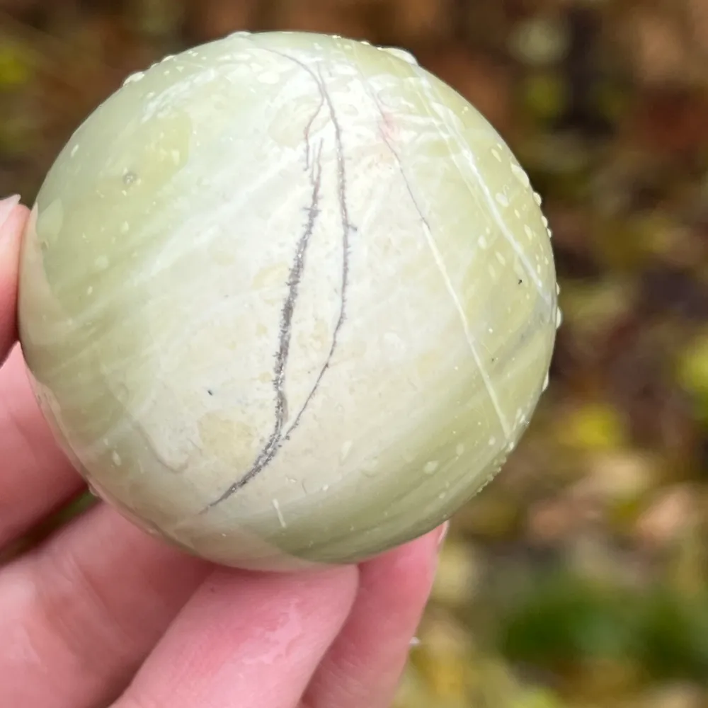 Sfera zielonego afrykańskiego masł Model 4