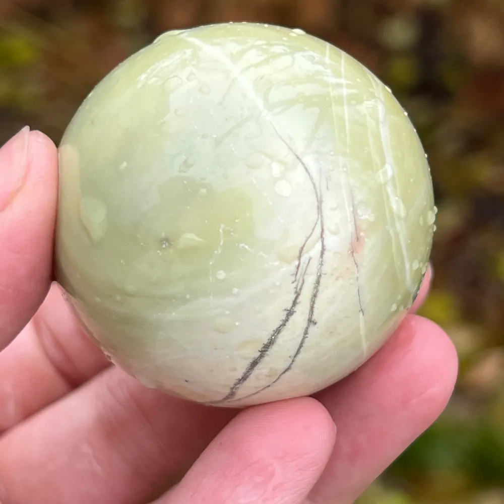 Sfera zielonego afrykańskiego masł Model 4