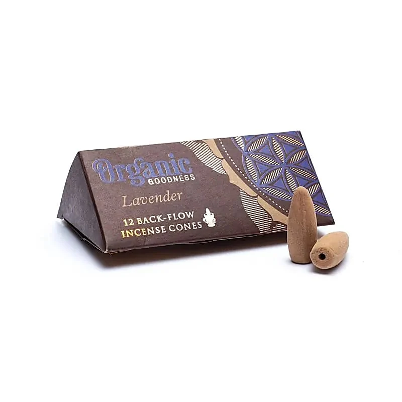 Stożki zapachowe Organic Goodness | Lawenda