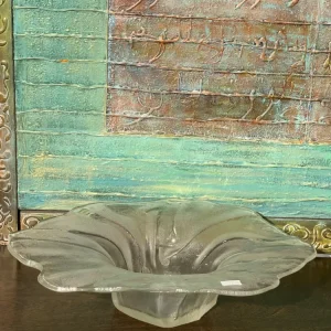 Szklana patera Rosenthal, sygnowana